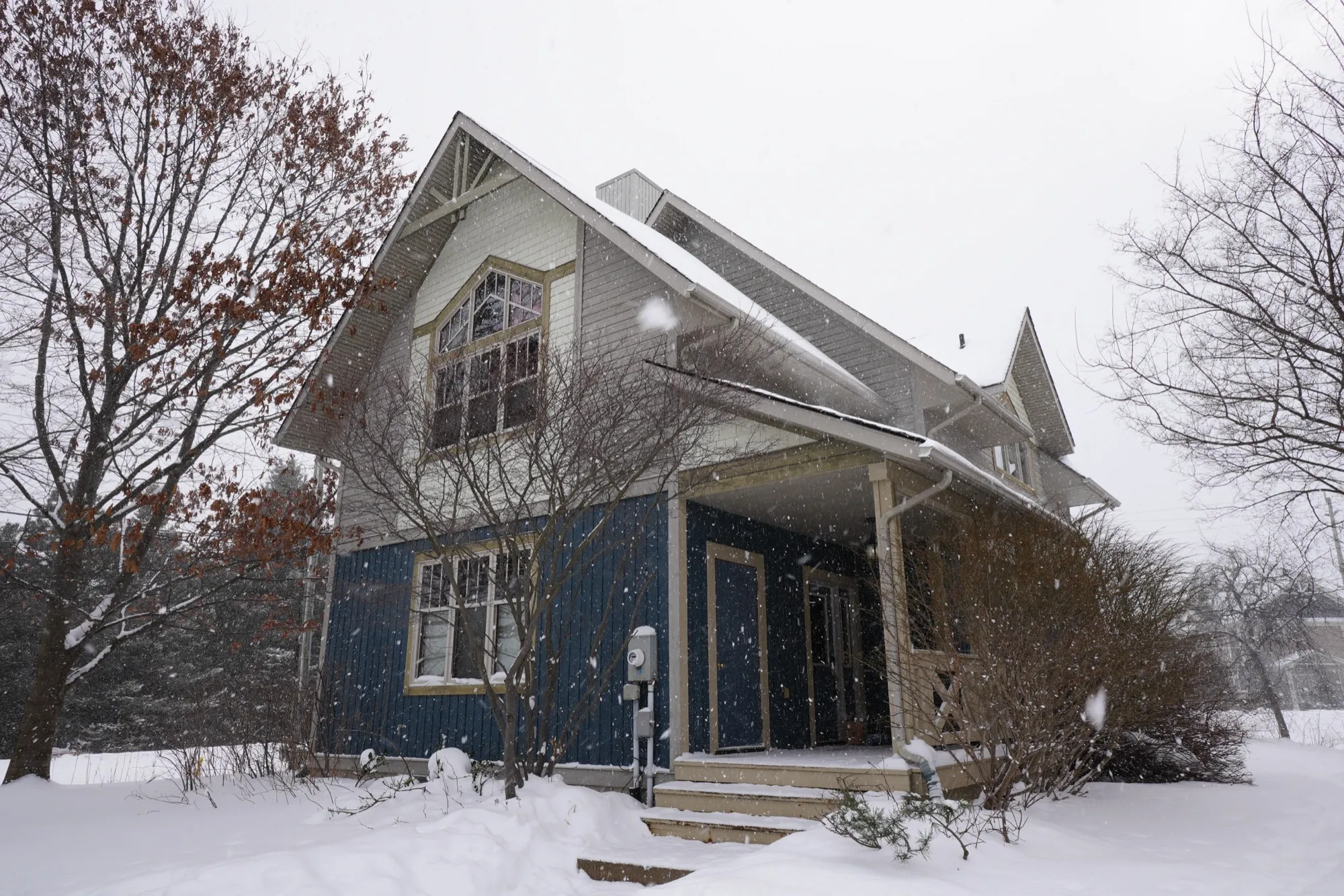The Aurora exterior winter view - Blue Mountain chalet