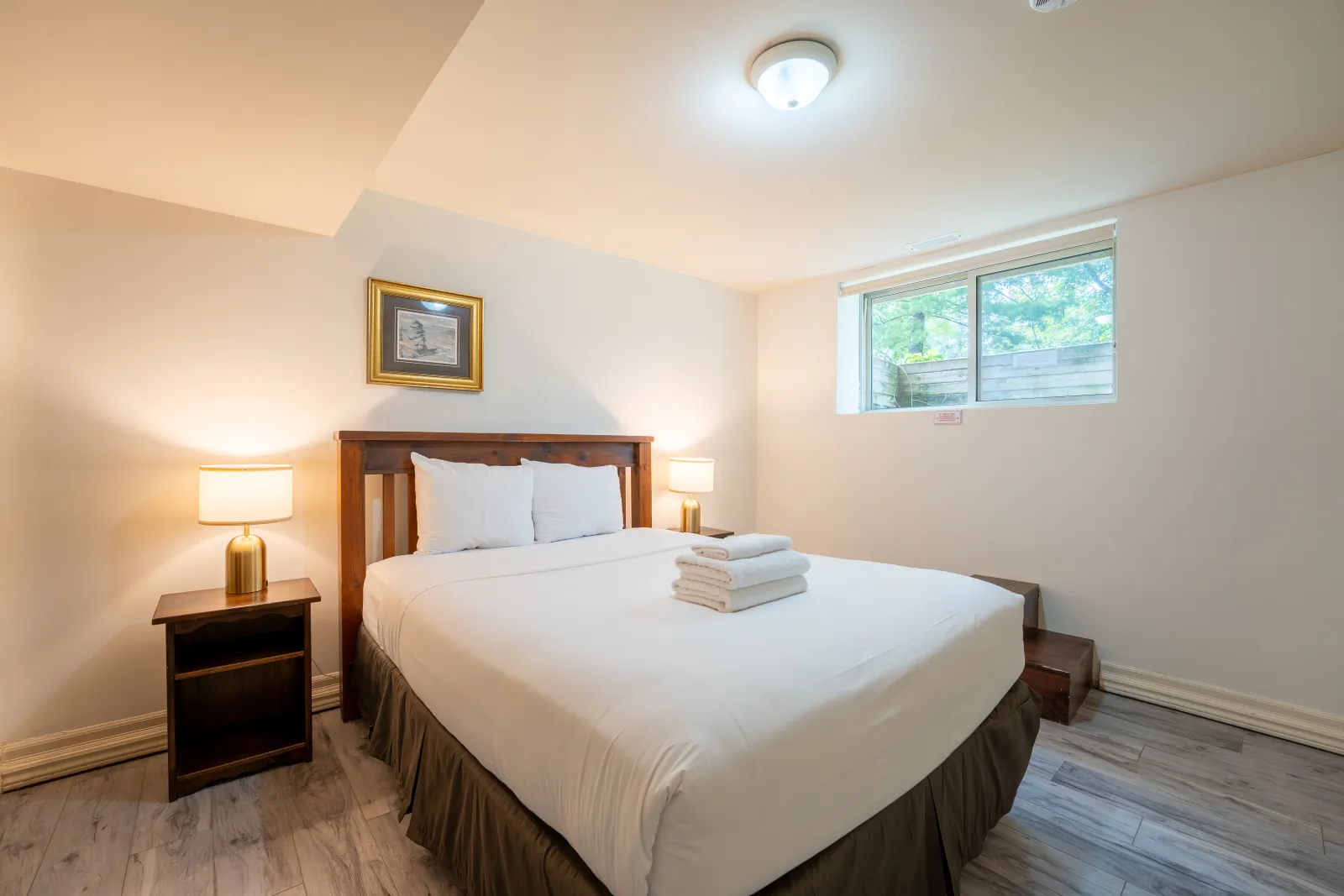 The Prima gallery: lower-level queen bedroom